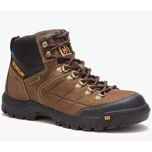 CAT Men's Threshold Waterproof Soft Toe Work Boot Size 14‎